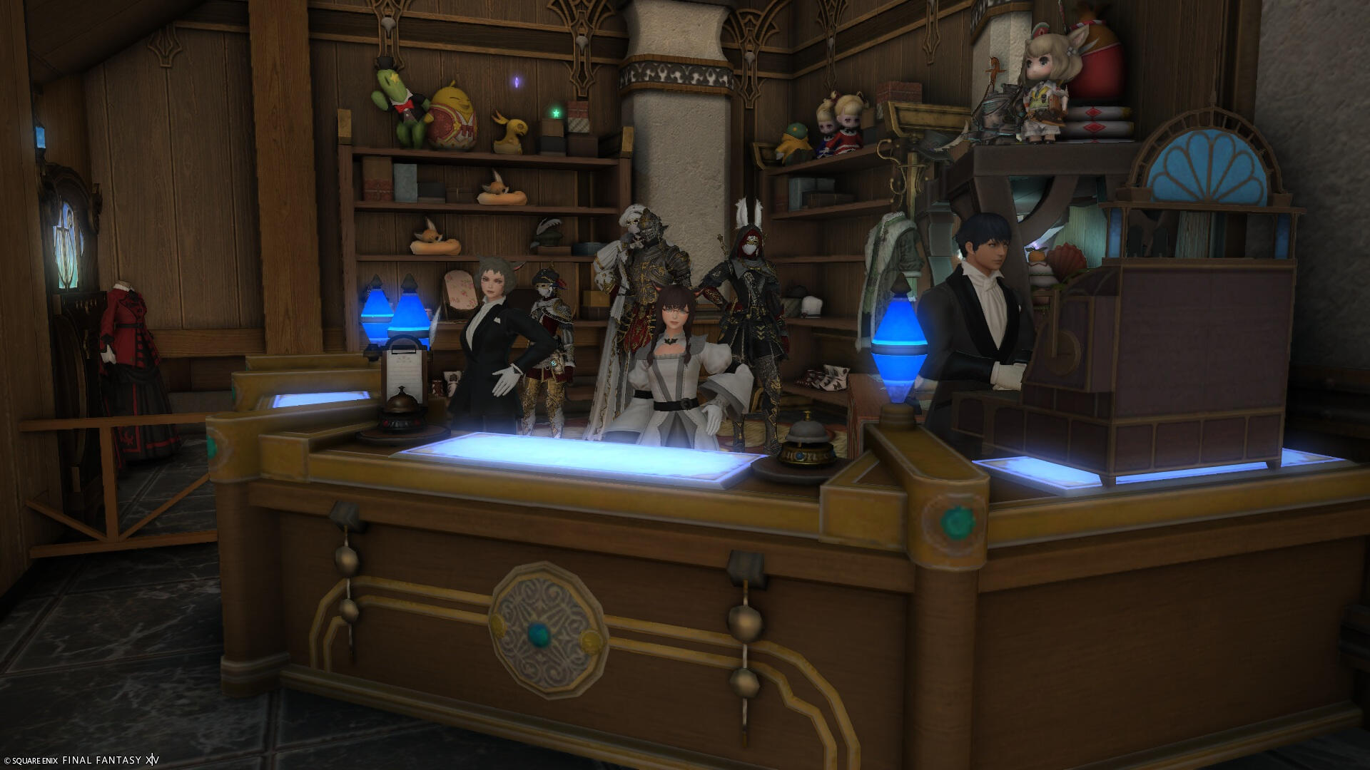 Gift Shop and Staff Gift Shop and Staff